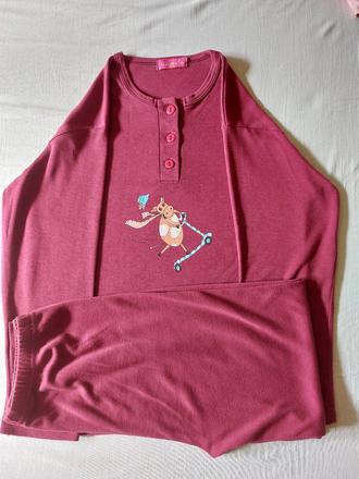 Dievčenské pyžamo s kravičkou, 152