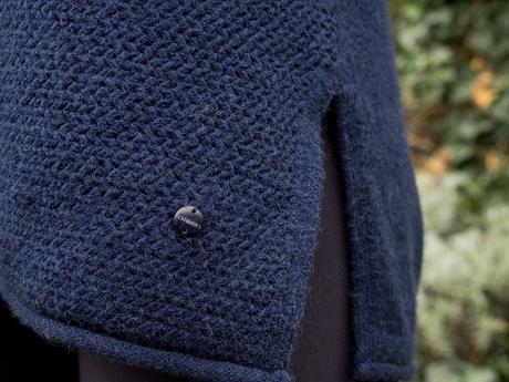 Olsen tmavomodrý teplý a mäkký pulóver, l