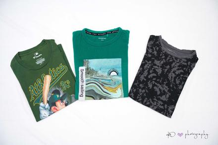 3x tričko na doma s krátkym rukávom veľ.152/158, 152