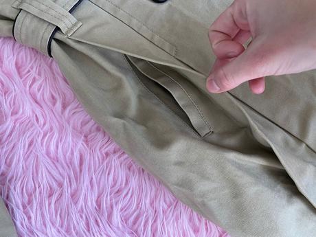 Trenčkot/trench coat/kabát, 36