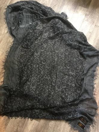 Tmavomodrá šatka, xxl