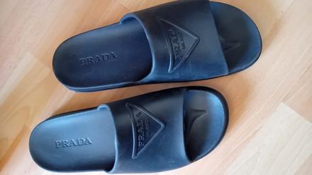 Šlapky, prada,39