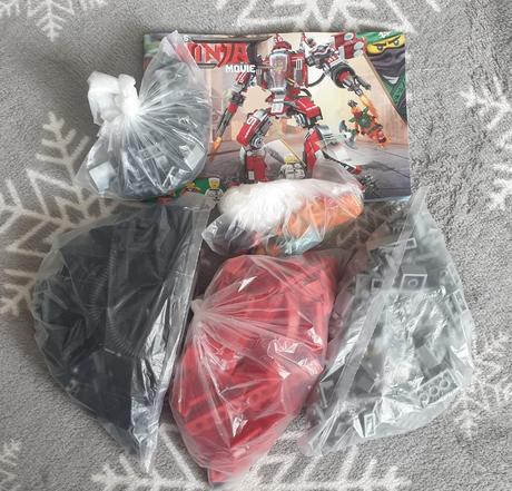 Skladačka úplná kópia lego ninjako 70615 - robot,