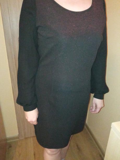 Elegantné trblietavé hrubšie šaty, yessica,l