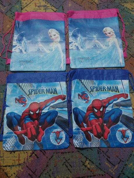 Vak spiderman a frozen,