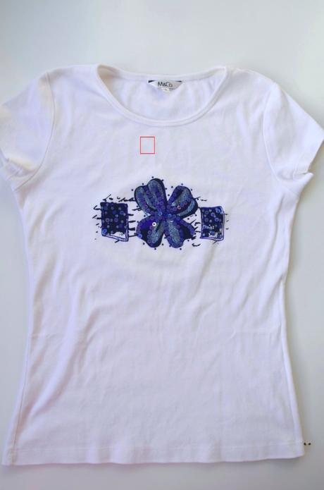 Tričko s flitrami, m&co,s