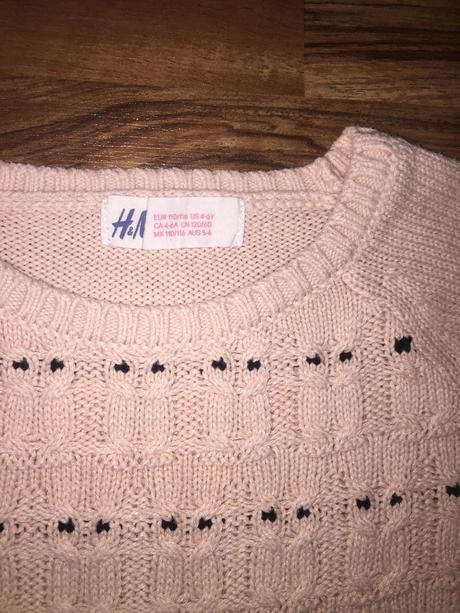 Svetrík, h&m,110