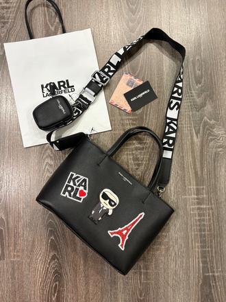 Karl lagerfeld nova crossbody kabelka, karl lagerfeld