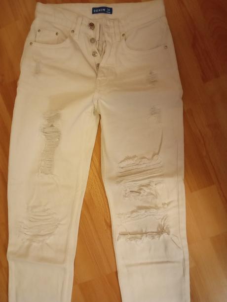 Biele džíny xs, xs