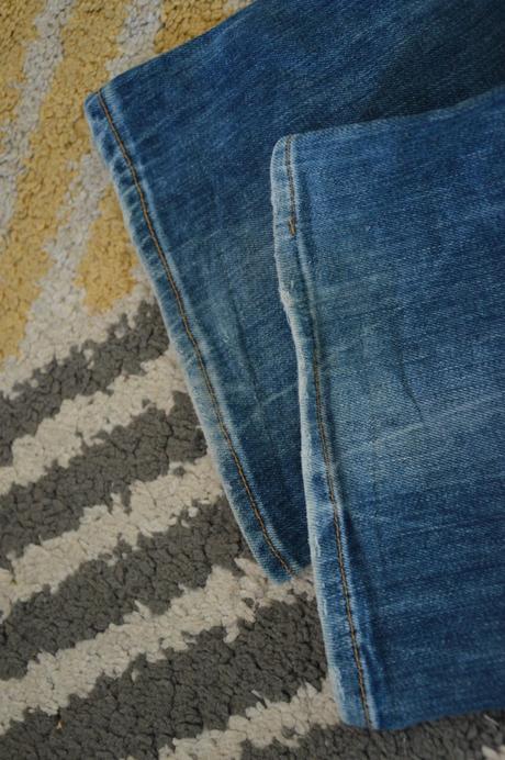 Rifle denim bootcut 31/32, h&m,170