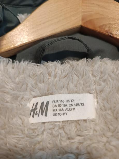 Zimná  bunda, h&m,146