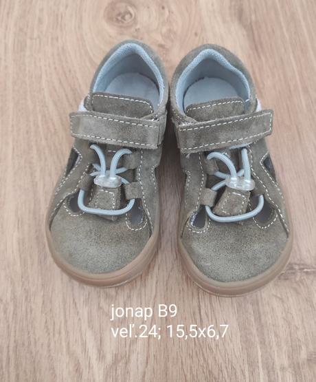 Barefoot sandále jonap b9, jonap,24