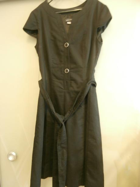 Top stav šaty čierne - bavlna, 40