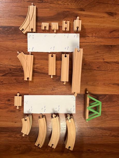 Brio sada kolajnic aj s vyhybkami, 