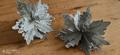 Vianočná ruža veľká - 20 x25 cm, 