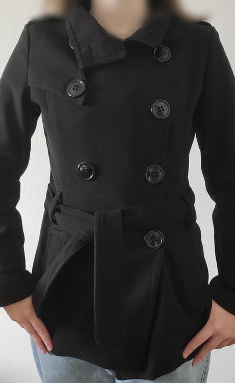 Sexi flaušový kabátik veľ. s/36, s