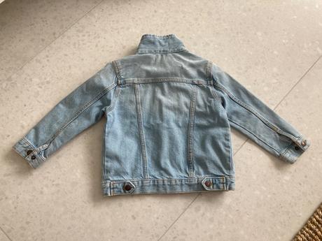 Riflová bundička, zara,104