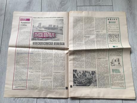 Stare noviny nedelna pravda 14, 5.4. 1974, 