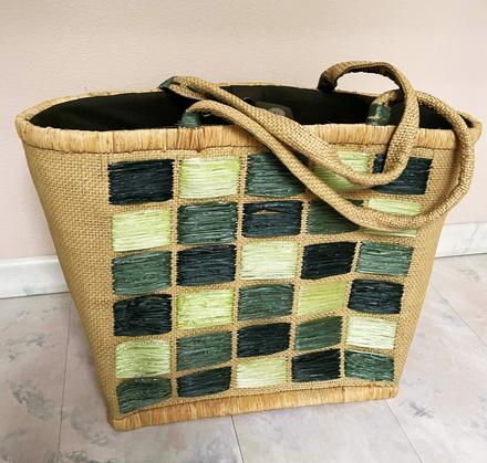 Naturálny etno košík,