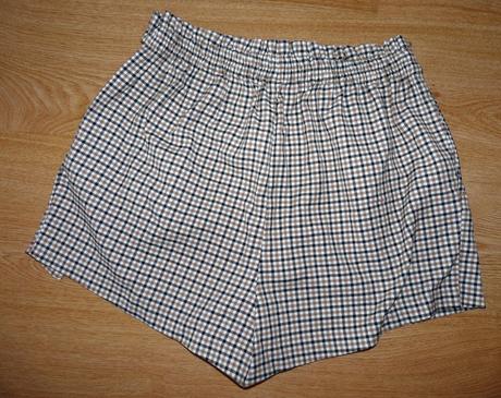 Kockované s mašľou, h&m,38