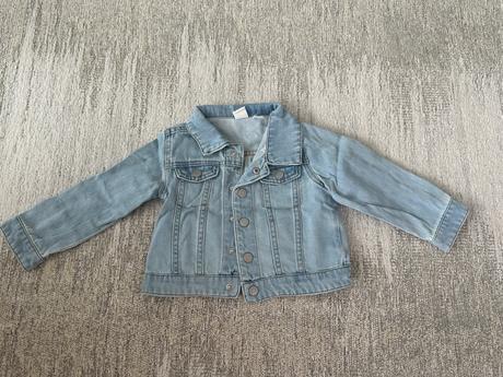 Hm riflová bundička, h&m,92