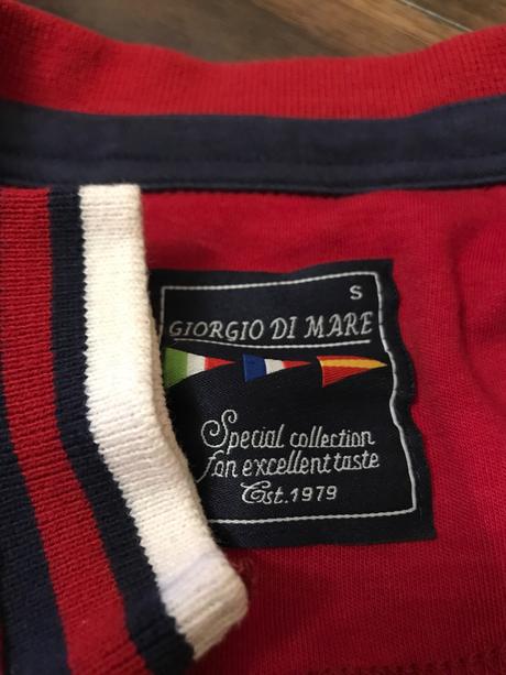 Šaty giorgo di mare červené krátke, s