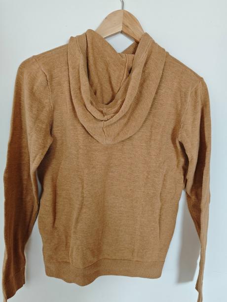 Svetrík s kapucňou, h&m,158