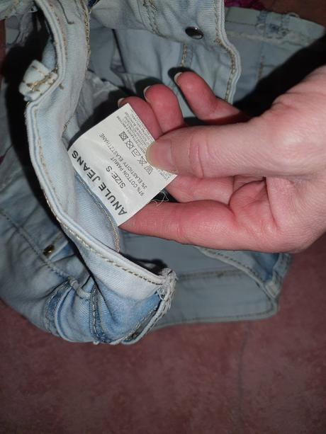 Sexi riflove kratasy xs s, s