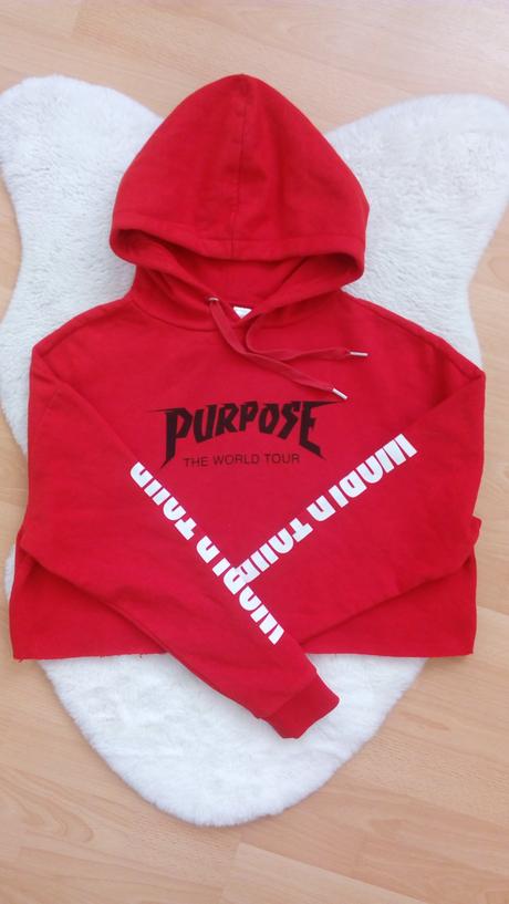 Dámska crop top mikina, s