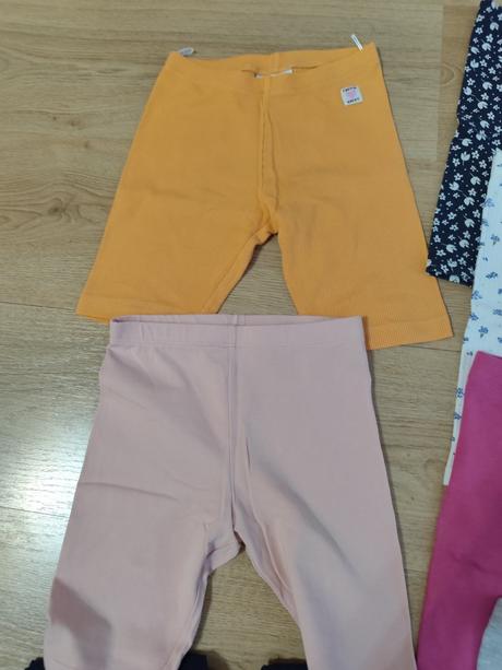 Kraťasové legíny, h&m,128