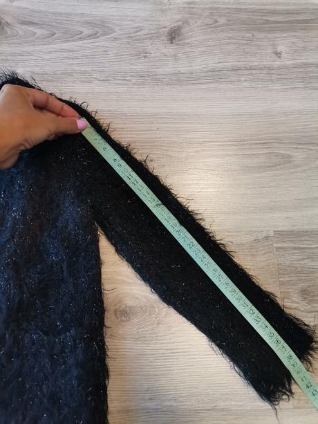 Dievčenský čierny svetrik prehoz, kiki&koko,104