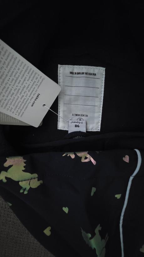 Detska  prechodna vetrovka nepremokava, takko,98