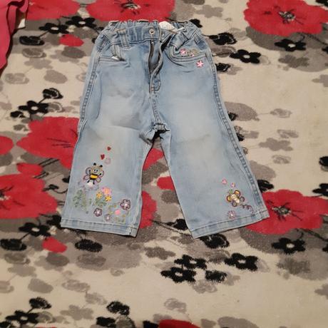 Dievčenské rifle, h&m,80