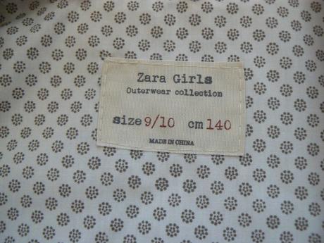 Dievčenská vesta, zara,140