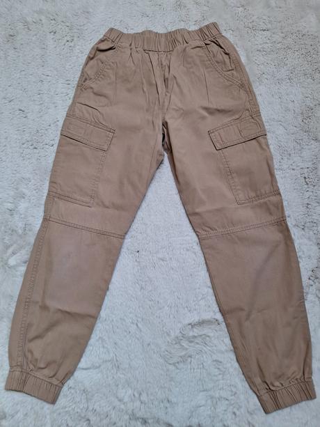 Bezove nohavice, h&m,146