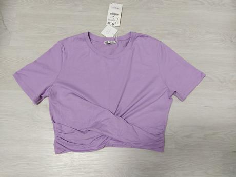 Crop tričko./nepoužívané/, zara,l
