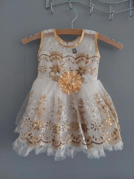 Princeznovské šaty pre malú družičku veľ.86, 86