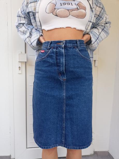 Riflová sukňa carrera, veľ. s, s