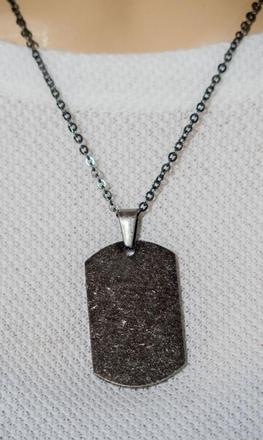 Retiazka s príveskom z chirurgickej ocele,