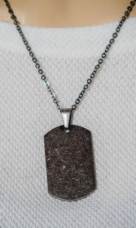 Retiazka s príveskom z chirurgickej ocele, 