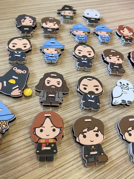 Skladacie figúrky postavičky harry potter 22 kusov,