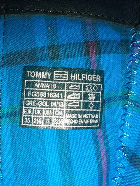 Kožené čižmy tommy hilfiger, tommy hilfiger,35