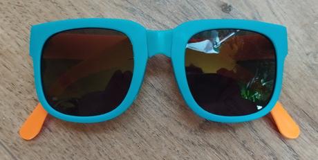 Skladacie slnečné detské okuliare shein, 