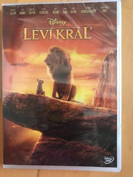 Leví kráľ dvd, 