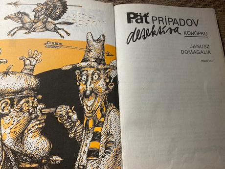 Päť prípadov detektíva konôpku janusz domagalik, 