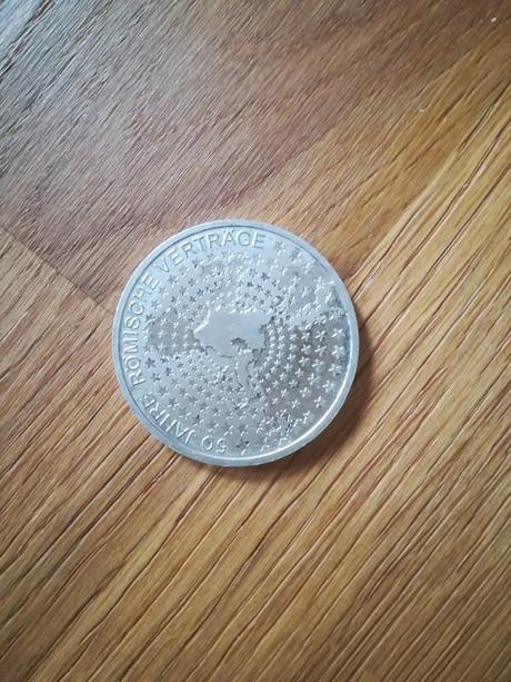 10 eurova minca 2007,50 rokov rímskych zmlúv, 