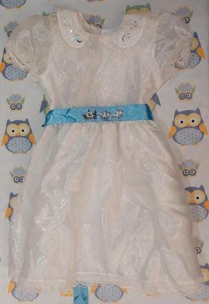 Popoluška exkluzívne (svadobné) šaty veľ.122/128,