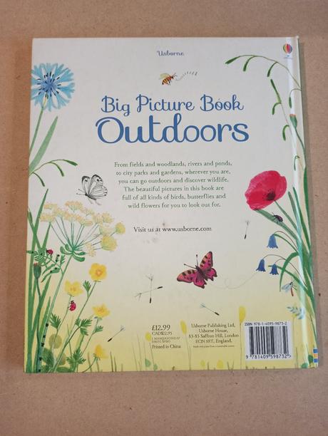 Big picture book outdoors, 