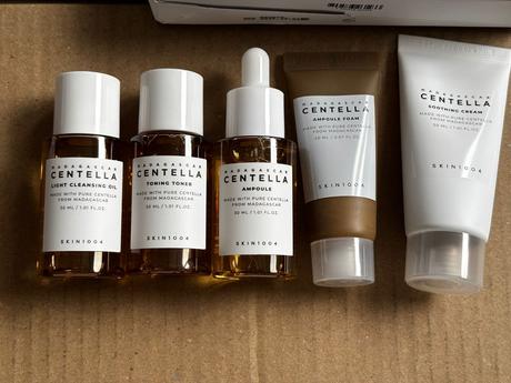 Skin1004 madagascar centella travel kit - 5ks mini, 