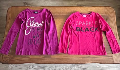 Tričká s 3d nápismi - dvojbalenie 134/140, f&f,134